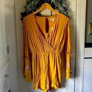 Miami Mustard Romper